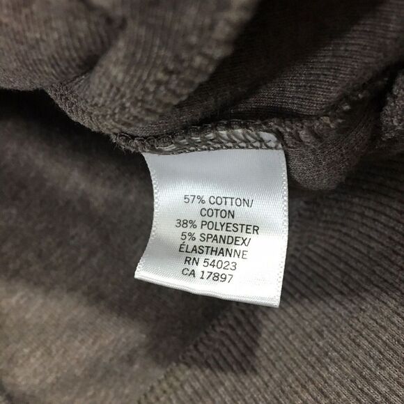 Banana Republic Shawl Cardigan Sweater M Medium Brown Stretch Marled Long Sleeve - Picture 10 of 10